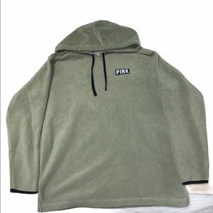 Pink pullover hoodie